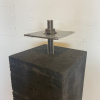 Betonpoer met stelplaat - Afbeelding 2